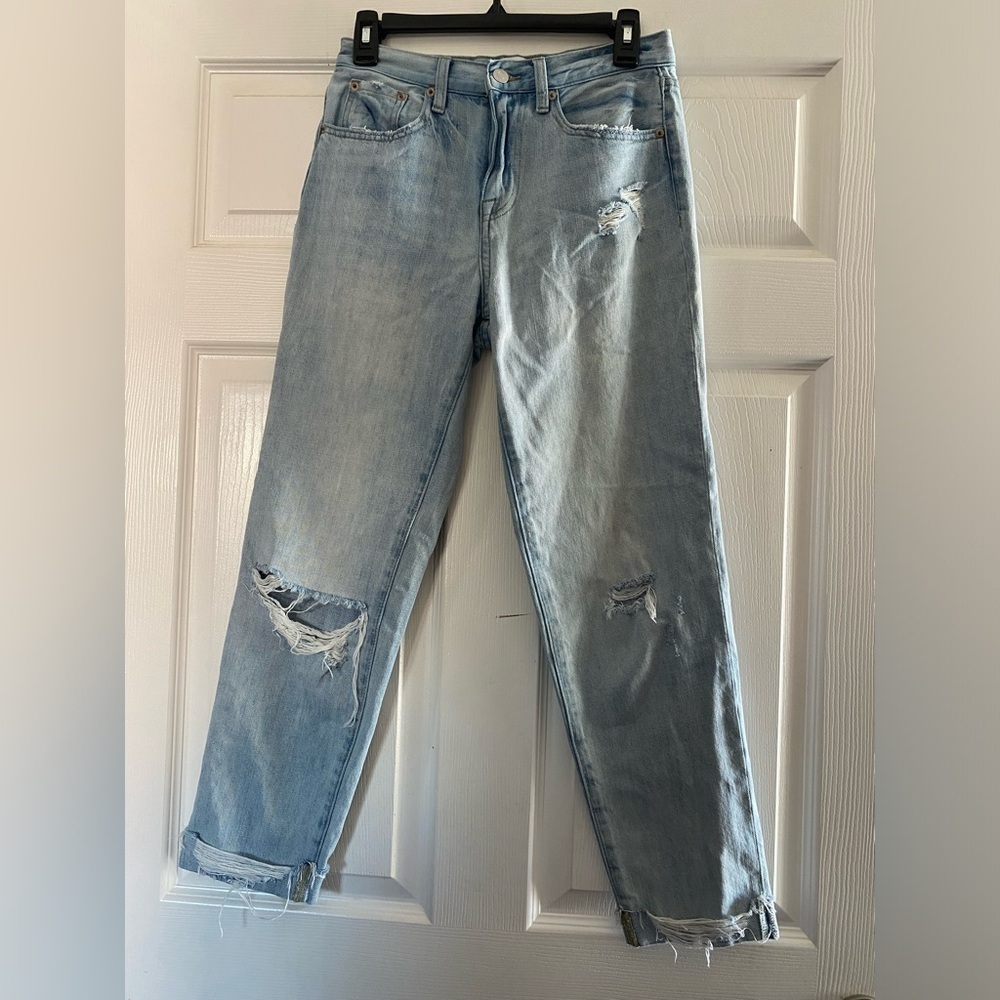 Pistola Distressed Light Wash Denim Jeans‎ Size 25
